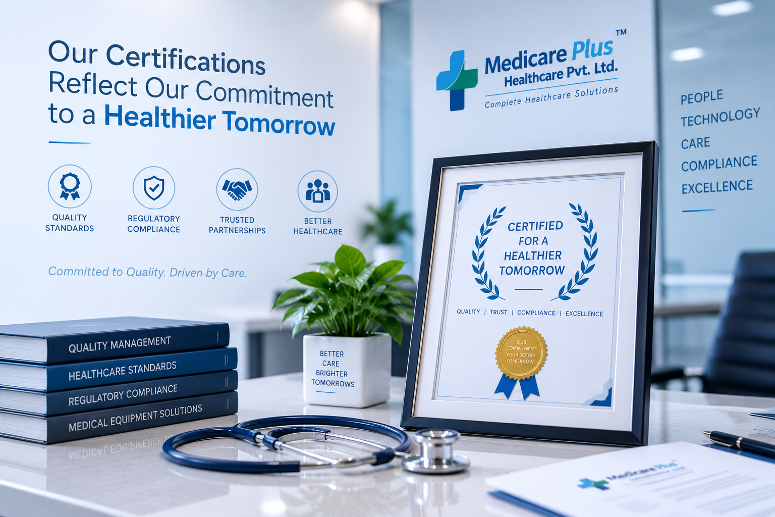 Healthcare certifications and registrations of Medicare Plus Healthcare