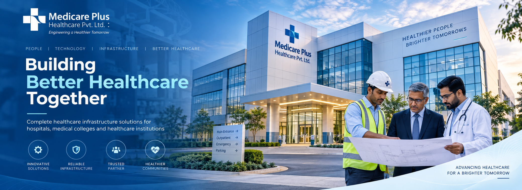 Medicare Plus Healthcare hospital infrastructure and healthcare solutions