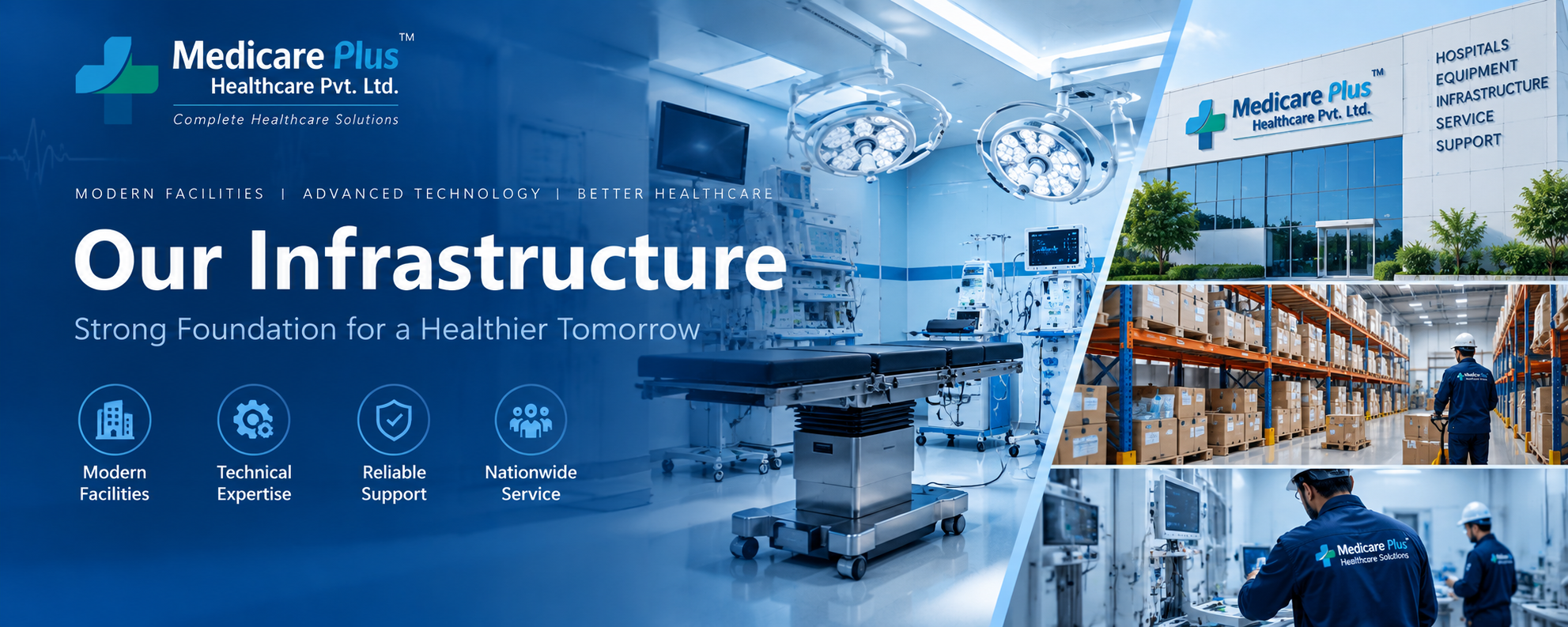 Medicare Plus Healthcare hospital infrastructure and healthcare solutions